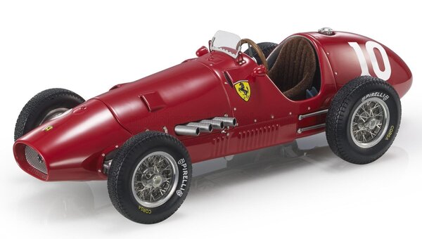 Formule 1 Ferrari 500 F2 Scuderia Ferrari #10 2nd GP France 1952 Nino Farina - 1:18 - GP Replicas Formule 1 Ferrari 500 F2 Scuderia Ferrari #10 2nd GP France 1952 Nino Farina - 1:18 - GP Replicas
