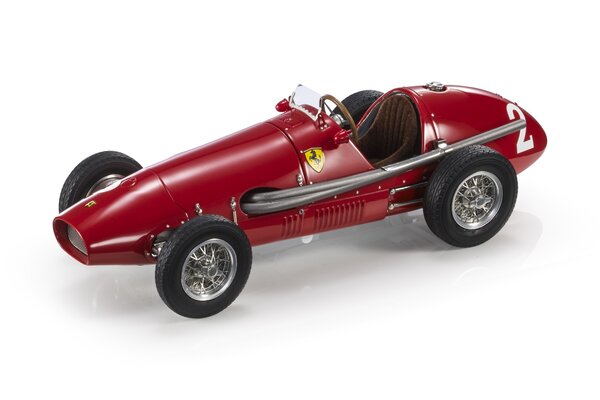 Formule 1 Ferrari 500 F2 Scuderia Ferrari #2 Winner GP Germany 1953 Giuseppe (Nino) Farina - 1:18 - GP Replicas Formule 1 Ferrari 500 F2 Scuderia Ferrari #2 Winner GP Germany 1953 Giuseppe (Nino) Farina - 1:18 - GP Replicas