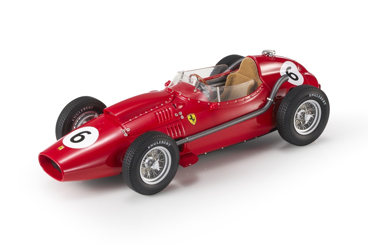 Formule 1 Ferrari Dino 246 #6 Scuderia Ferrari Team 3rd French GP 1958 Wolfgang Von Trips - 1:18 - GP Replicas