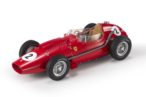 Formule 1 Ferrari Dino 246 #2 Scuderia Ferrari Team 2nd British GP 1958 Mike Hawthorn - 1:18 - GP Replicas Formule 1 Ferrari Dino 246 #2 Scuderia Ferrari Team 2nd British GP 1958 Mike Hawthorn - 1:18 - GP Replicas