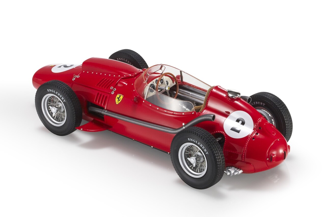 Formule 1 Ferrari Dino 246 #2 Scuderia Ferrari Team 2nd British GP 1958 Mike Hawthorn - 1:18 - GP Replicas Formule 1 Ferrari Dino 246 #2 Scuderia Ferrari Team 2nd British GP 1958 Mike Hawthorn - 1:18 - GP Replicas