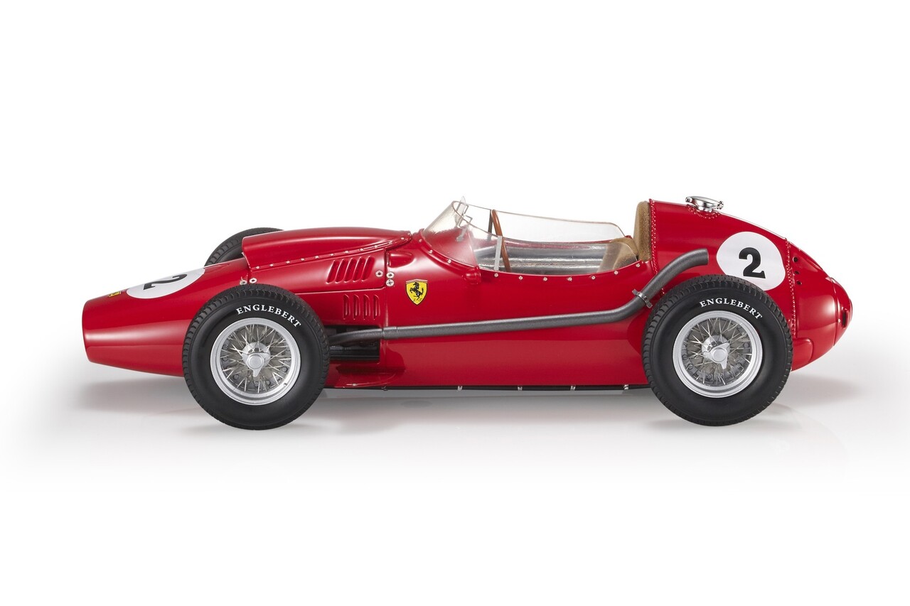 Formule 1 Ferrari Dino 246 #2 Scuderia Ferrari Team 2nd British GP 1958 Mike Hawthorn - 1:18 - GP Replicas Formule 1 Ferrari Dino 246 #2 Scuderia Ferrari Team 2nd British GP 1958 Mike Hawthorn - 1:18 - GP Replicas