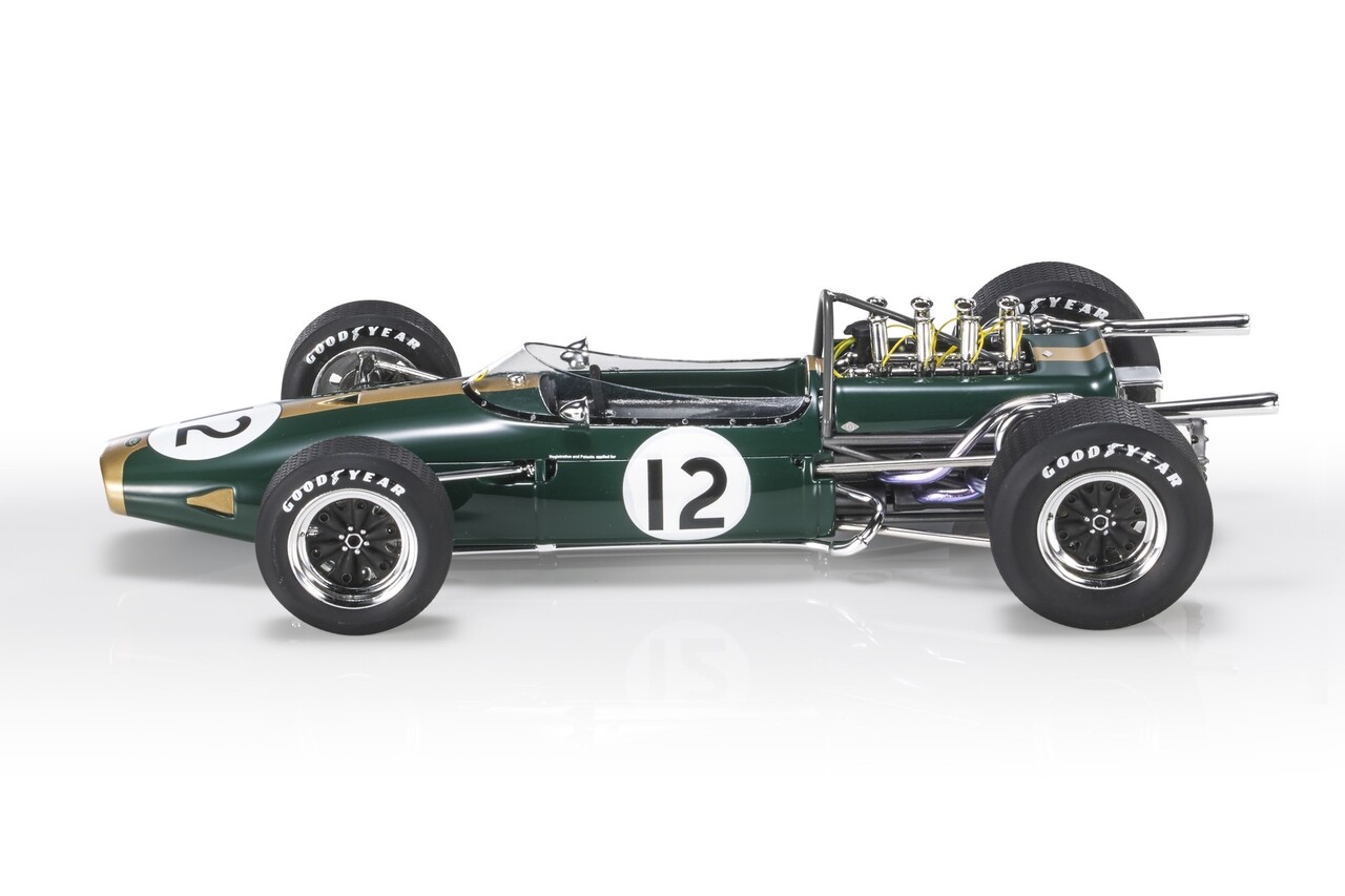 Formule 1 Brabham BT19 #12 Winner GP France Jack Brabham 1966 - 1:18 - GP Replicas Formule 1 Brabham BT19 #12 Winner GP France Jack Brabham 1966 - 1:18 - GP Replicas
