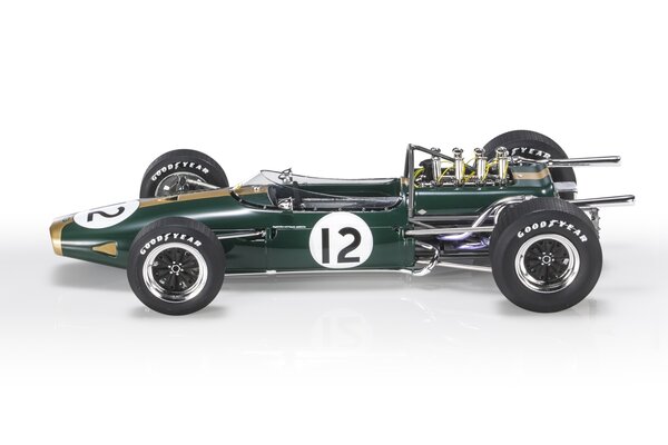 Formule 1 Brabham BT19 #12 Winner GP France Jack Brabham 1966 - 1:18 - GP Replicas Formule 1 Brabham BT19 #12 Winner GP France Jack Brabham 1966 - 1:18 - GP Replicas
