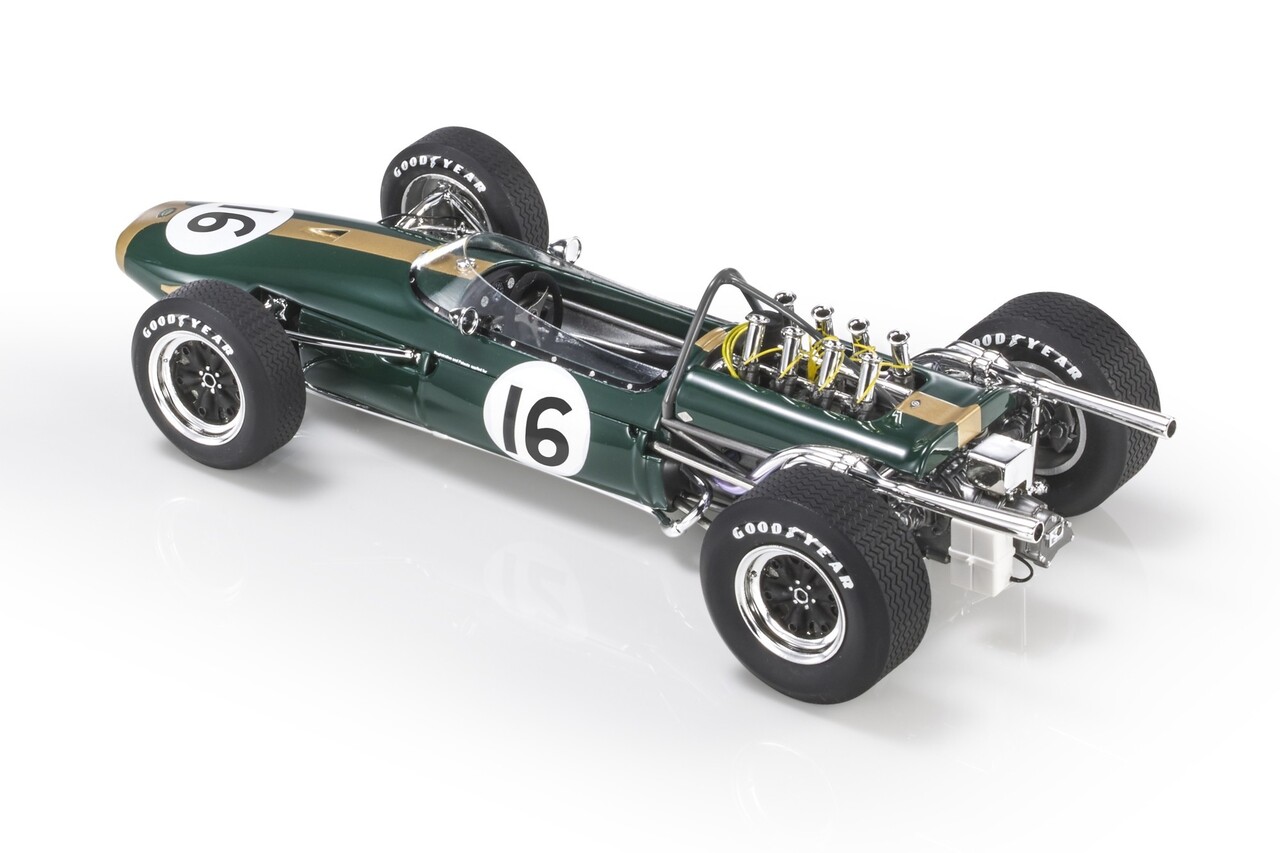 Formule 1 Brabham BT19 #16 Winner Dutch GP Jack Brabham 1966 - 1:18 - GP Replicas