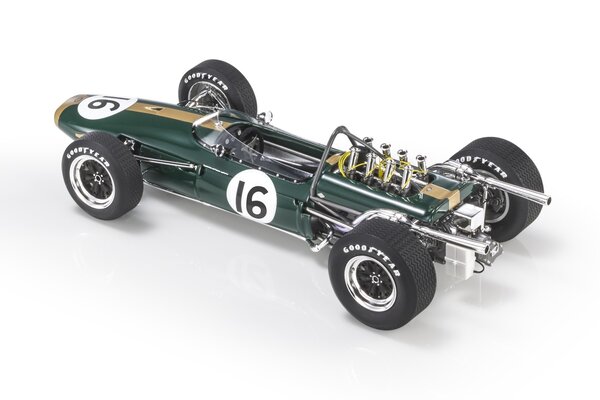 Formule 1 Brabham BT19 #16 Winner Dutch GP Jack Brabham 1966 - 1:18 - GP Replicas
