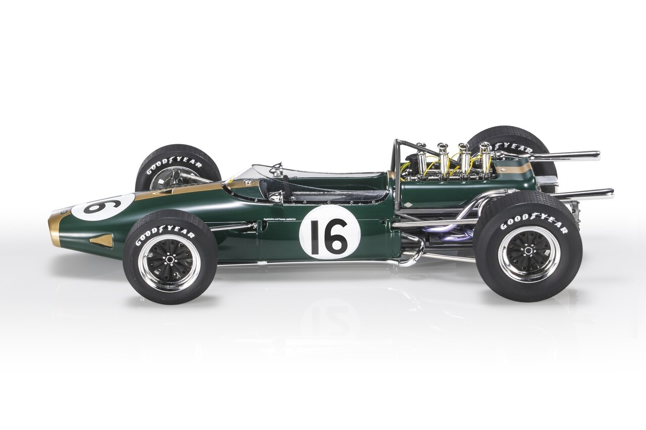 Formule 1 Brabham BT19 #16 Winner Dutch GP Jack Brabham 1966 - 1:18 - GP Replicas