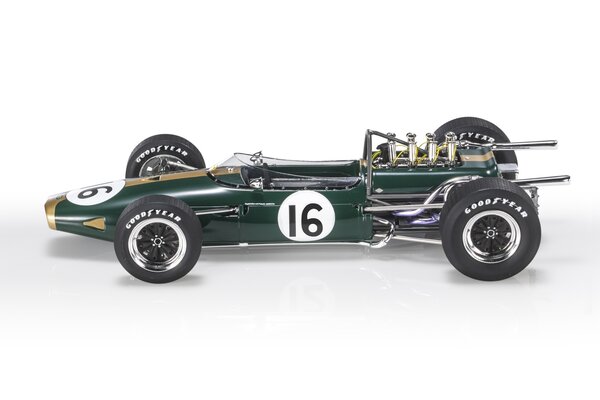 Formule 1 Brabham BT19 #16 Winner Dutch GP Jack Brabham 1966 - 1:18 - GP Replicas
