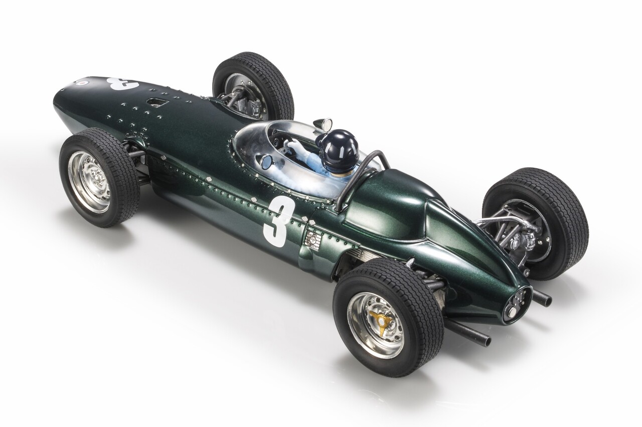 Formule 1 BRM P57 BRM Team #3 Winner GP South Africa World Champion (+ Pilot Figure) 1962 Graham Hill - 1:18 - GP Replicas py Formule 1 BRM P57 BRM Team #3 Winner GP South Africa World Champion (+ Pilot Figure) 1962 Graham Hill - 1:18 - GP Replicas py
