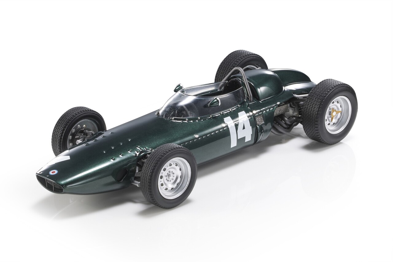 Formule 1 BRM P57 BRM Team #14 Winner GP Monza Italy World Champion 1962 Graham Hill - 1:18 - GP Replicas Formule 1 BRM P57 BRM Team #14 Winner GP Monza Italy World Champion 1962 Graham Hill - 1:18 - GP Replicas