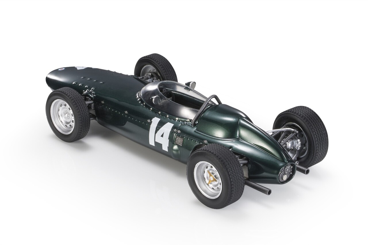 Formule 1 BRM P57 BRM Team #14 Winner GP Monza Italy World Champion 1962 Graham Hill - 1:18 - GP Replicas Formule 1 BRM P57 BRM Team #14 Winner GP Monza Italy World Champion 1962 Graham Hill - 1:18 - GP Replicas