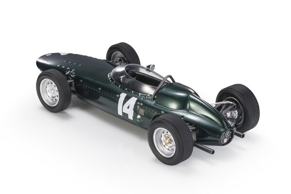 Formule 1 BRM P57 BRM Team #14 Winner GP Monza Italy World Champion 1962 Graham Hill - 1:18 - GP Replicas Formule 1 BRM P57 BRM Team #14 Winner GP Monza Italy World Champion 1962 Graham Hill - 1:18 - GP Replicas