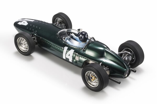 Formule 1 BRM P57 BRM Team #14 Winner GP Monza Italy World Champion (+Pilot Figure) 1962 Graham Hill - 1:18 - GP Replicas