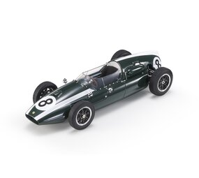 Formule 1 Cooper T51 #8 Climax Team Cooper Car Company 1959 Jack Brabham World Champion - 1:18 - GP Replicas Formule 1 Cooper T51 #8 Climax Team Cooper Car Company 1959 Jack Brabham World Champion - 1:18 - GP Replicas