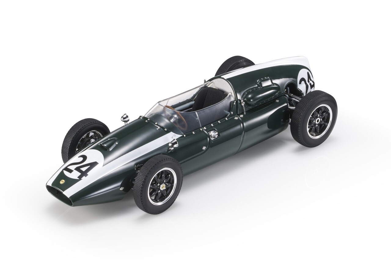 Formule 1 Cooper T51 #24 Climax Team Cooper Car Company Winner GP Monaco 1959 Jack Brabham World Champion - 1:18 - GP Replicas   P Replicas     - Copy