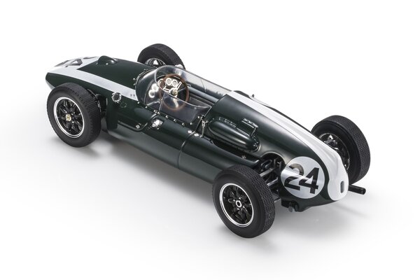 Formule 1 Cooper T51 #24 Climax Team Cooper Car Company Winner GP Monaco 1959 Jack Brabham World Champion - 1:18 - GP Replicas   P Replicas     - Copy