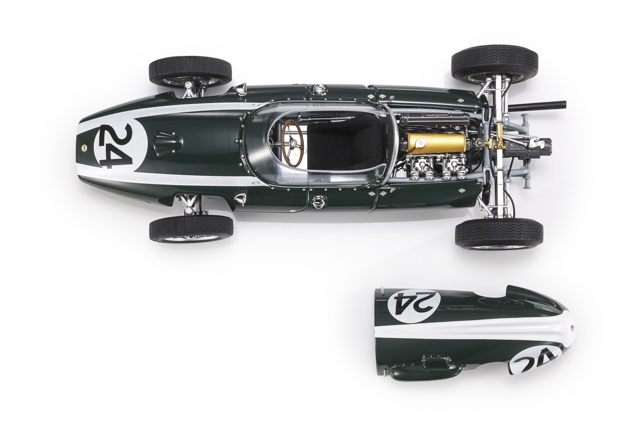 Formule 1 Cooper T51 #24 Climax Team Cooper Car Company Winner GP Monaco 1959 Jack Brabham World Champion - 1:18 - GP Replicas   P Replicas     - Copy
