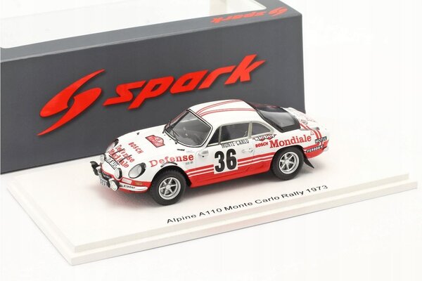 Alpine Alpine A110 #36 Monte Carlo Rally 1973 - 1:43 - Spark Alpine Alpine A110 #36 Monte Carlo Rally 1973 - 1:43 - Spark