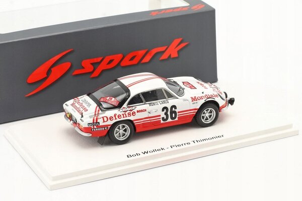 Alpine Alpine A110 #36 Monte Carlo Rally 1973 - 1:43 - Spark Alpine Alpine A110 #36 Monte Carlo Rally 1973 - 1:43 - Spark