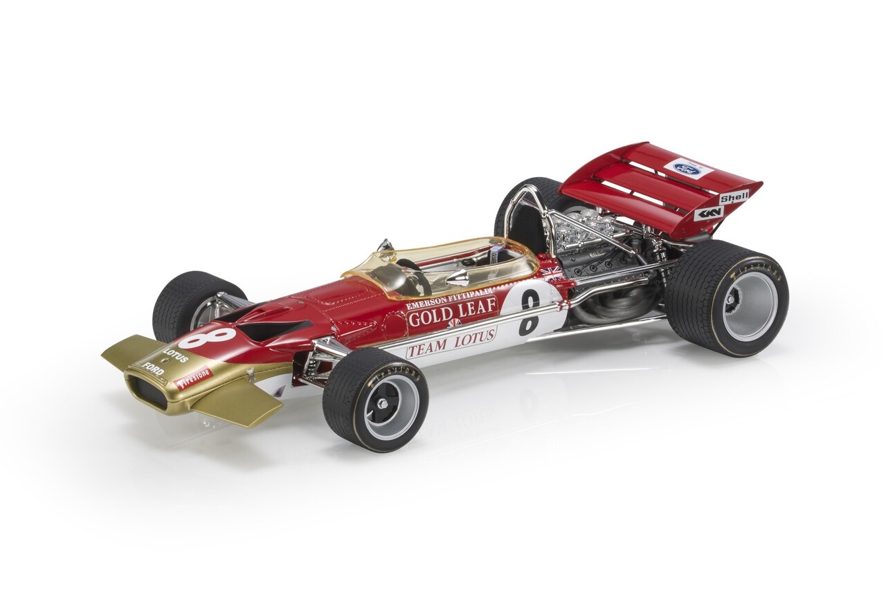 Formule 1 Lotus 49C Ford #8 Gold Leaf Team Lotus Season 1970 Emerson Fittipaldi - 1:18 - GP Replicas
