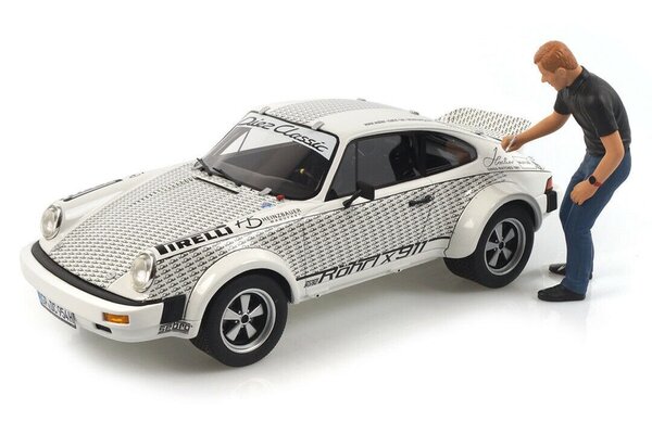Porsche Porsche 911 'Röhrl x 911' + Figur - 1:18 - Schuco Porsche Porsche 911 'Röhrl x 911' + Figur - 1:18 - Schuco