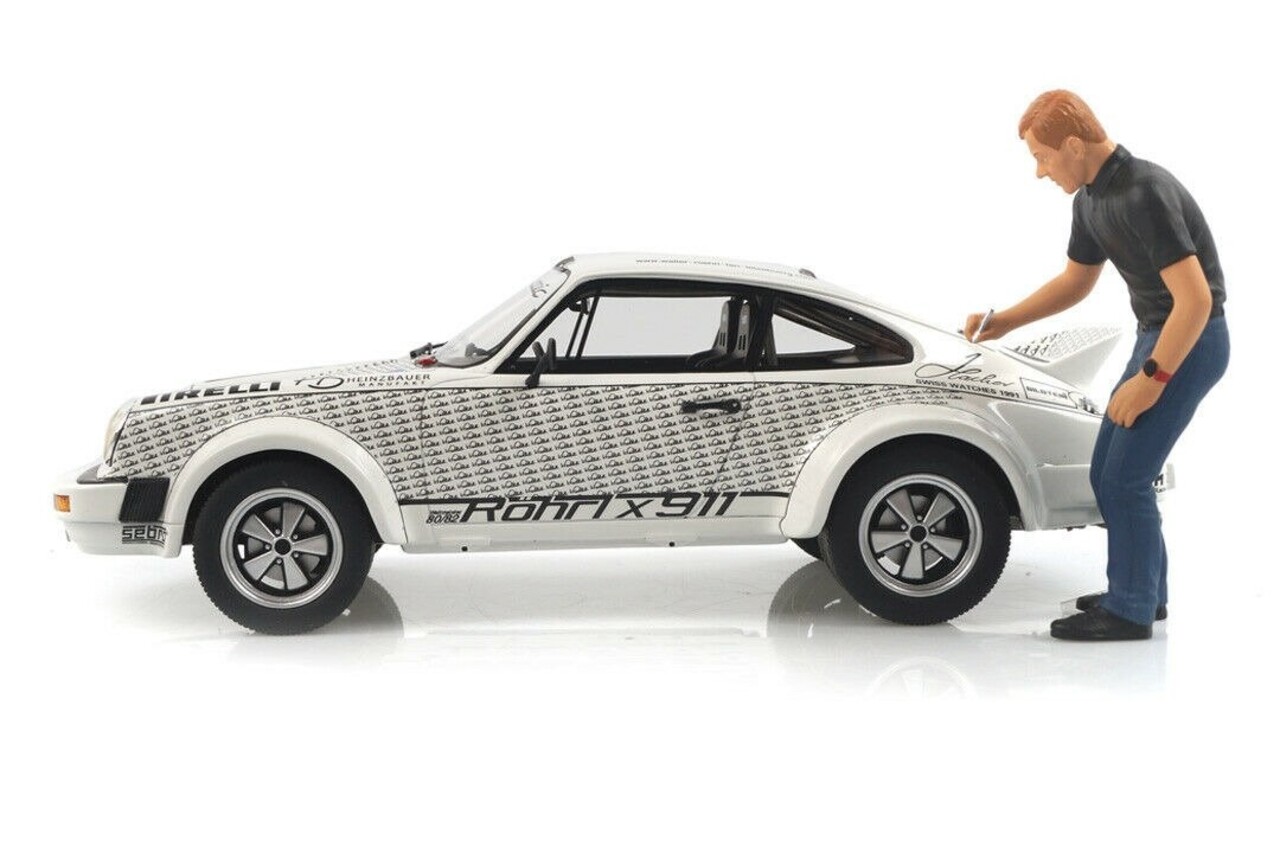 Porsche Porsche 911 'Röhrl x 911' + Figur - 1:18 - Schuco Porsche Porsche 911 'Röhrl x 911' + Figur - 1:18 - Schuco