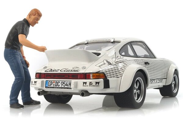 Porsche Porsche 911 'Röhrl x 911' + Figur - 1:18 - Schuco Porsche Porsche 911 'Röhrl x 911' + Figur - 1:18 - Schuco