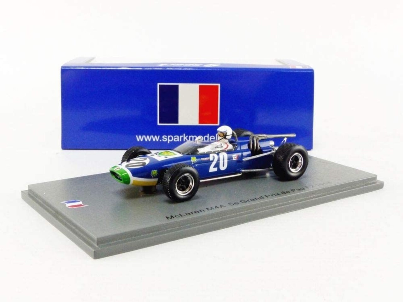 McLaren McLaren M4A #20 5e Grand Prix de Pau F2 1968 - 1:43 - Spark