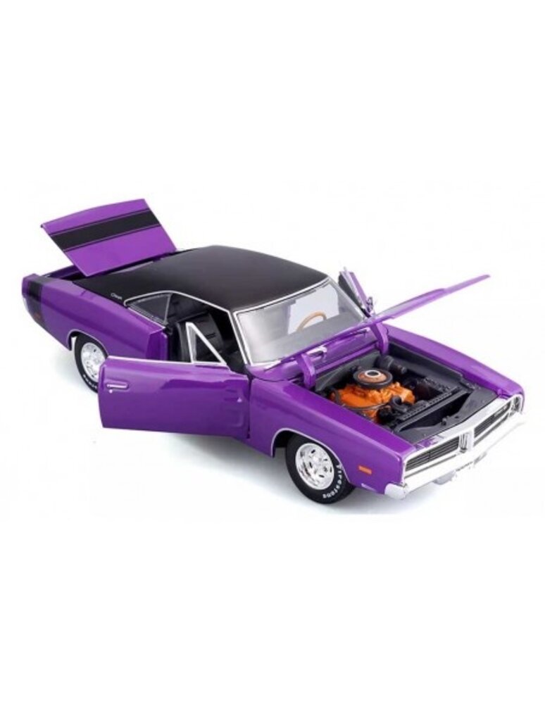 Dodge Dodge Charger R/T 1969 - 1:18 - Maisto Dodge Dodge Charger R/T 1969 - 1:18 - Maisto