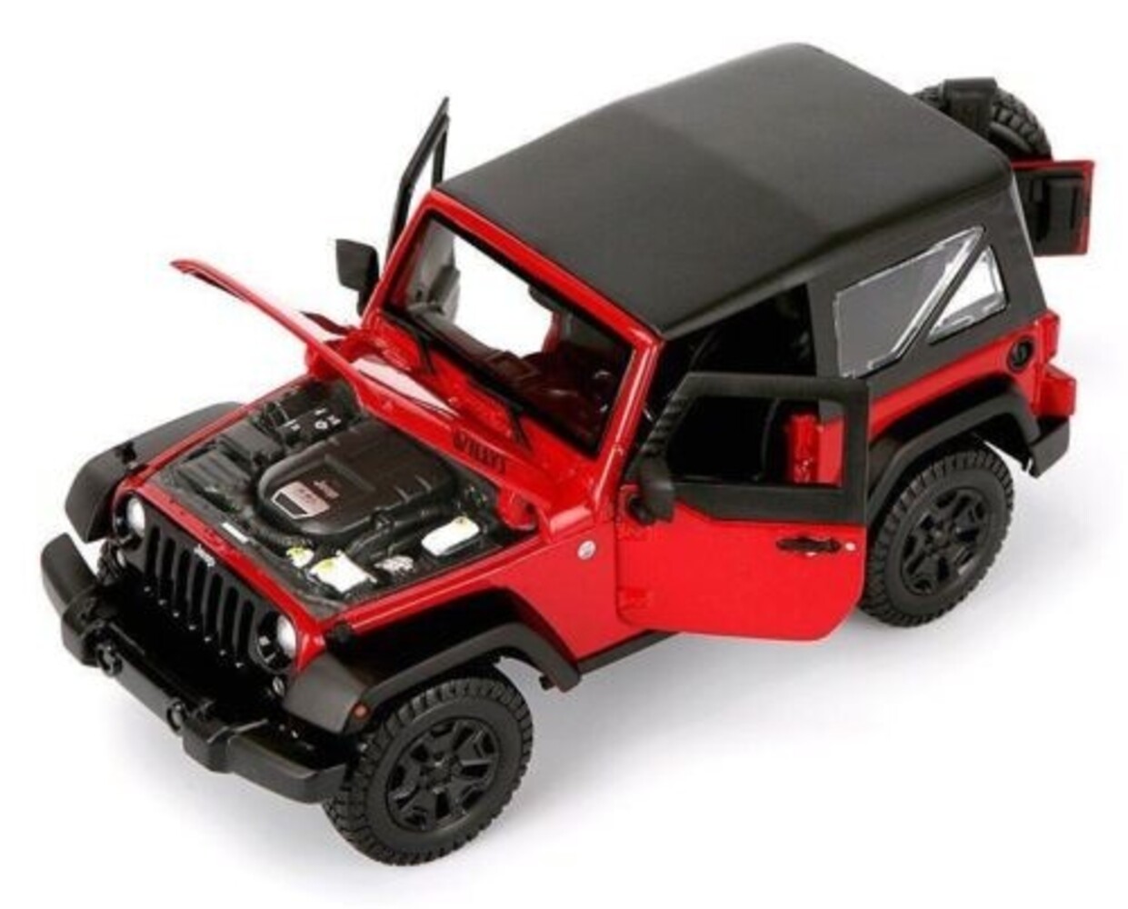 Jeep Jeep Wrangler Willy's 2014 - 1:18 - Maisto Jeep Jeep Wrangler Willy's 2014 - 1:18 - Maisto