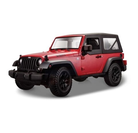 Jeep Jeep Wrangler Willy's 2014 - 1:18 - Maisto Jeep Jeep Wrangler Willy's 2014 - 1:18 - Maisto