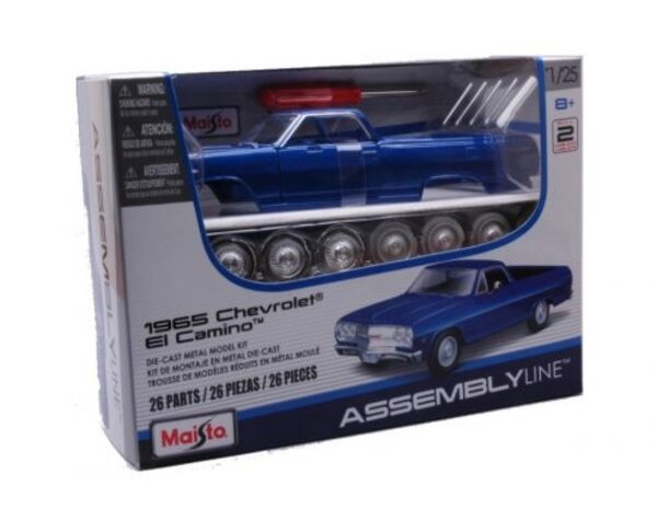 Chevrolet Chevrolet El Camino Pick Up Custom 1965 'Metal Modelkit'  - 1:25 - Maisto