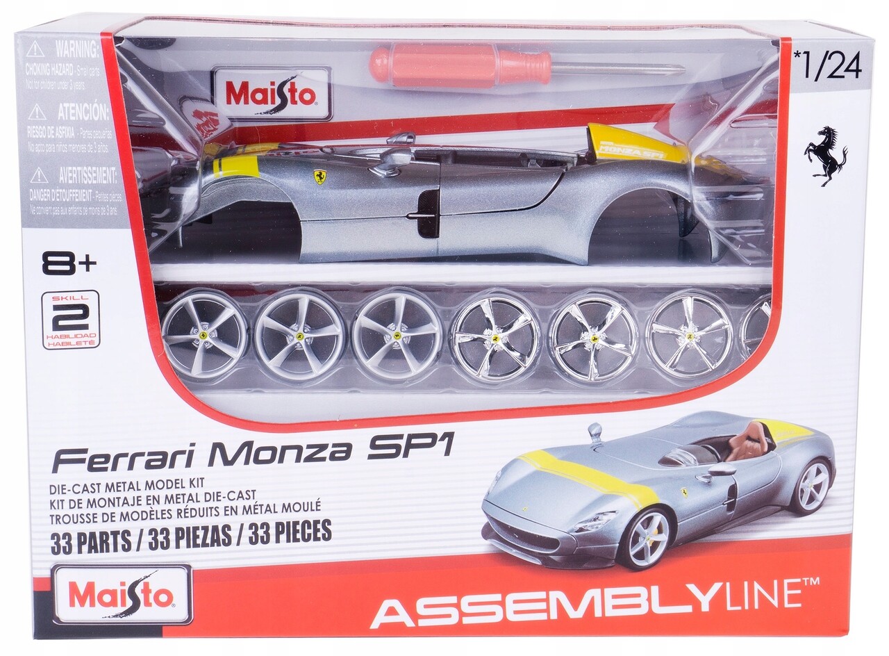 Ferrari Ferrari Monza SP1 Spider 2019 'Metal Modelkit' - 1:24 - Maisto