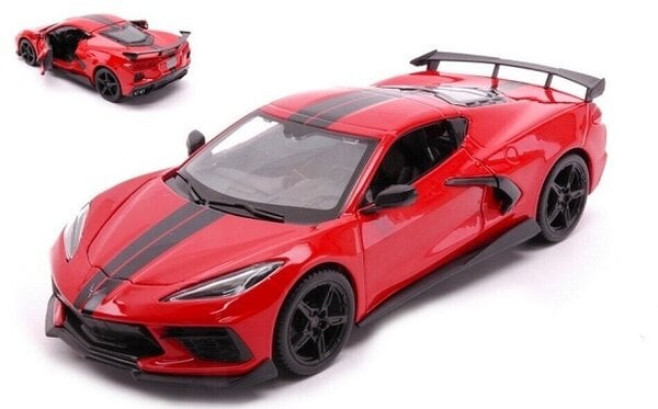 Chevrolet Chevrolet Corvette Stingray Coupe High Wing 2020 - 1:24 - Maisto