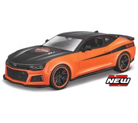Chevrolet Chevrolet Camaro ZL1 Custom Harley Davidson 2017 - 1:24 - Maisto Chevrolet Chevrolet Camaro ZL1 Custom Harley Davidson 2017 - 1:24 - Maisto