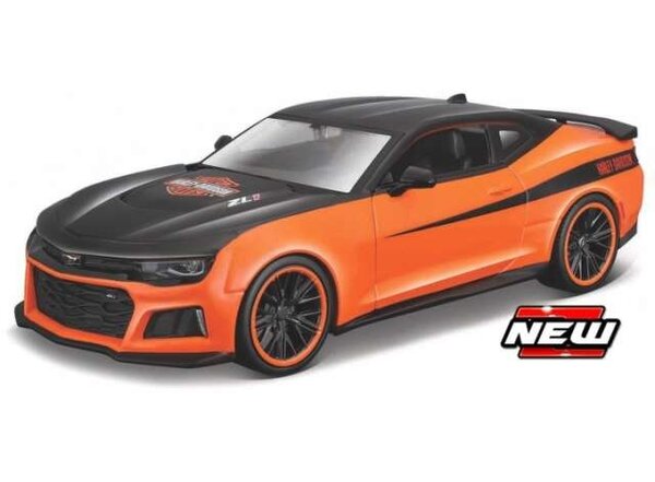 Chevrolet Chevrolet Camaro ZL1 Custom Harley Davidson 2017 - 1:24 - Maisto