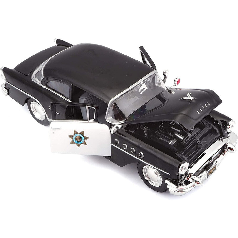 Buick Buick Century Police Car 1955 - 1:24 - Maisto