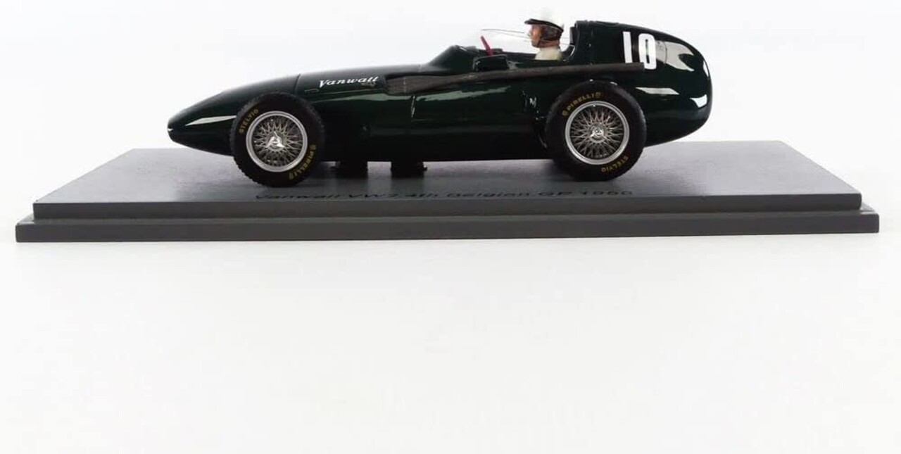 Formule 1 Vanwall VW2 #10 4th Belgian GP 1956 - 1:43 - Spark Formule 1 Vanwall VW2 #10 4th Belgian GP 1956 - 1:43 - Spark