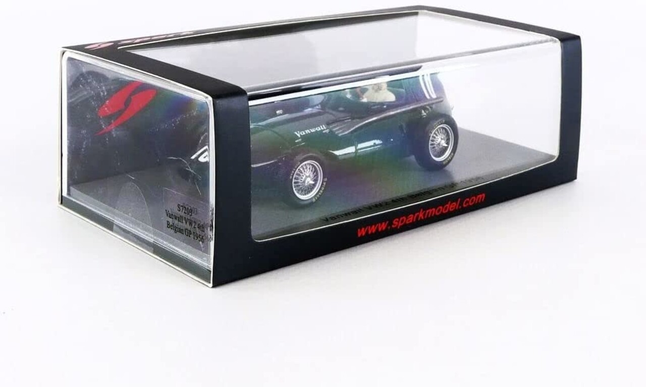 Formule 1 Vanwall VW2 #10 4th Belgian GP 1956 - 1:43 - Spark Formule 1 Vanwall VW2 #10 4th Belgian GP 1956 - 1:43 - Spark