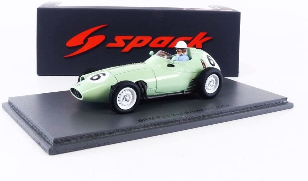 Formule 1 BRM P25 #6 2nd Great Britain GP 1959 - 1:43 - Spark Formule 1 BRM P25 #6 2nd Great Britain GP 1959 - 1:43 - Spark