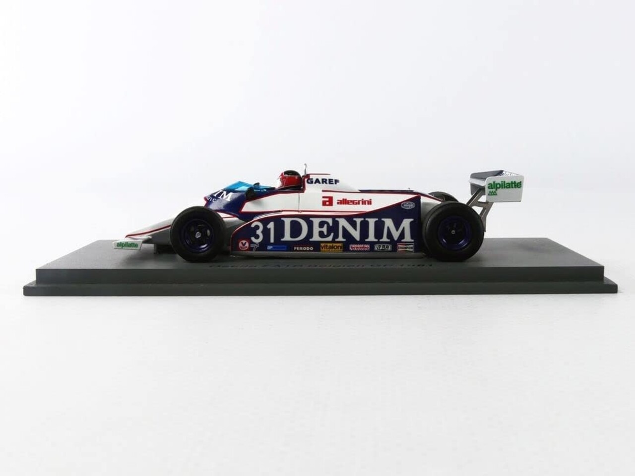 Formule 1 Osella FA1B #31 Belgium GP 1981 - 1:43 - Spark Formule 1 Osella FA1B #31 Belgium GP 1981 - 1:43 - Spark