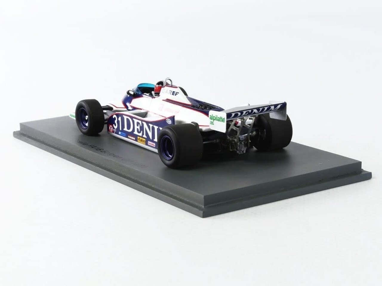 Formule 1 Osella FA1B #31 Belgium GP 1981 - 1:43 - Spark Formule 1 Osella FA1B #31 Belgium GP 1981 - 1:43 - Spark