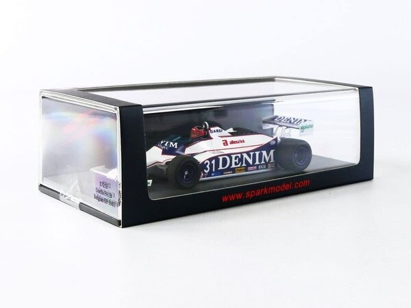Formule 1 Osella FA1B #31 Belgium GP 1981 - 1:43 - Spark Formule 1 Osella FA1B #31 Belgium GP 1981 - 1:43 - Spark