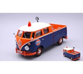 Volkswagen Volkswagen T1 (Type 2) Service Pick-Up Gulf + Load - 1:24 - Motor Max