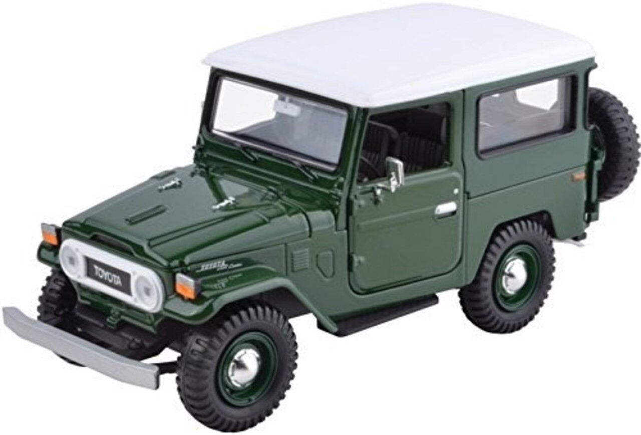 Toyota Toyota FJ40 Land Cruiser Hard Top 1974 - 1:24 - Motor Max Toyota Toyota FJ40 Land Cruiser Hard Top 1974 - 1:24 - Motor Max