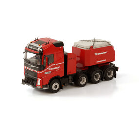 Volvo Volvo FH4 Globetrotter 8x4 + Ballast Box + Stelcon Plates 'Mammoet' - 1:50 - WSI Models Volvo Volvo FH4 Globetrotter 8x4 + Ballast Box + Stelcon Plates 'Mammoet' - 1:50 - WSI Models