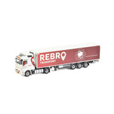 Volvo Volvo FH05 Globetrotter 4x2 + Semi Reefer Trailer 3 Axle  'Rebro Transport' - 1:50 - WSI Models