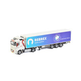 Volvo Volvo FH05 Globetrotter 4x2 + Semi Reefer Trailer 3 Axle  'Rebrex Transport' - 1:50 - WSI Models