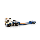 Volvo Volvo FH04 Globetrotter 6x2 Twinsteer + Extendable Low Loader 2 Axle 'TLR Robinet' - 1:50 - WSI Models