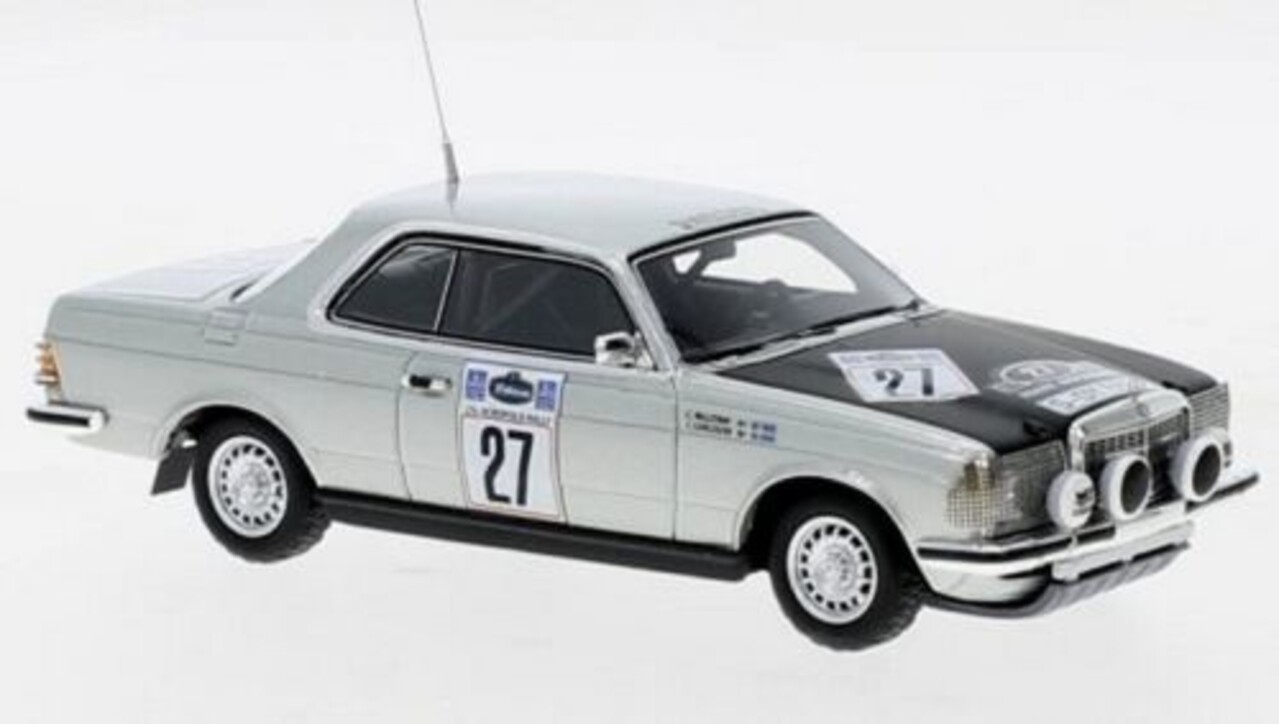 Mercedes-Benz Mercedes-Benz 280 CE (C123) #27 Rally WM Rally Acropolis 1980 - 1:43 - Neo Scale Models Mercedes-Benz Mercedes-Benz 280 CE (C123) #27 Rally WM Rally Acropolis 1980 - 1:43 - Neo Scale Models